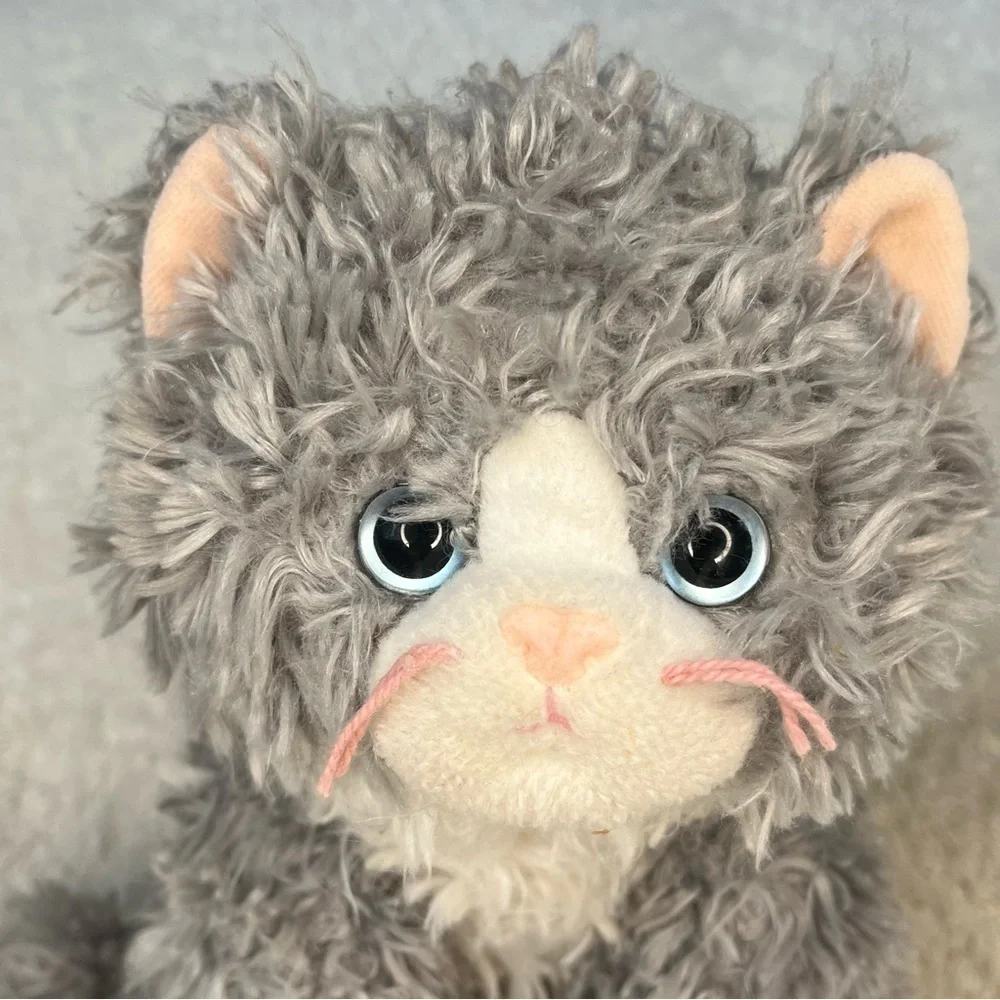 Rare TySilk Beanie Plush Asher Cat - Picture 2 of 6